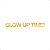 Espelho Decorativo "GLOW UP TIME!"- Acrílico Dourado - Imagem 2