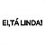 Placa Decorativa "Ei, tá linda!"- Acrílico Alto Brilho Preto - Imagem 2