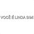 Espelho Decorativo "Você é linda sim!" - Acrílico Esp. Prata - Imagem 2