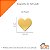 Espelho Decorativo de mini corações kt c/ 20pçs - Dourado - Imagem 3