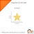 Espelho Decorativo de mini estrelas kt c/ 25pçs - Dourado - Imagem 3