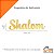 Espelho Decorativo "SHALOM" - Acrílico Espelhado Dourado - Imagem 3
