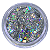 Glitter Flocado Prata 3g - Imagem 1