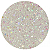 Glitter Flocado Branco Holográfico - Imagem 1