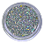 Glitter Flocado Prata Sea 3g - Imagem 1