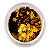 Glitter Estrelas Dourado Holográfico 3g - Imagem 1