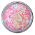 Glitter Flocado Rosa Magic Holo 3g - Imagem 1