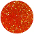 Glitter Flocado Laranja Brilhante - Imagem 1