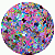 Glitter Borboletas Colors - Imagem 1