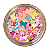 Glitter Borboletas Colors 3g - Imagem 1