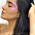Glitter Biodegradável Flocado Rosa Holográfico Multifuncional Make A - Imagem 2