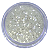Glitter Flocado Confete Branco Crystal 3g - Imagem 1