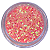 Glitter Flocado Confete Rosa Cherry Brilhante 3g - Imagem 1