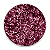 BioGlitter Flocado Rosa Purple Holográfico Multifuncional Make A 3g - Imagem 1