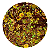 Glitter em Gel Dourado Holográfico 3g - Imagem 1