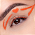 Lápis de Olhos Retrátil Colorido Melu Ruby Rose Cor Laranja - Imagem 2