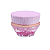 Pincel para Base Kabuki Hexagonal Maquiagem Roxo - Imagem 1