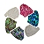 Kit Glitter Carnaval Bloquinho Gliterinado (6 Cores) - Imagem 1