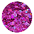 Glitter em Gel Roxo Holografico 3g - Imagem 1