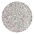 Glitter Estrelas Branco Lantejoula Holográfico 3g - Imagem 1