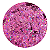 Glitter Estrelas Rosa Holográfico 3g - Imagem 1