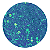 Glitter Azul Francia Holográfico - Imagem 1