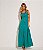 Vestido longo laise verde - Imagem 3