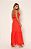 Vestido longo Laise coral - Imagem 2