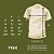 Camiseta Masculina em Algodão Orgânico - Estampa Árvore de Concreto - Artista: Luccas Longo - Imagem 4