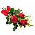 Ramalhete com 3 rosas vermelhas - Imagem 1