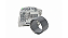 JUNTA VEDAÇÃO COLETOR ESCAPE KAWASAKI NINJA ZX-10R / NINJA ZX-6R / Z1100 / NINJA ZX-14R - 11061-0448 - Imagem 1