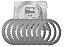 KIT DISCO SEPARADOR KAWASAKI EMBREAGEM Z750 / Z800 - 13089-013 - Imagem 1