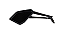 ESPELHO RETROVISOR ESQUERDO KAWASAKI Z1000 / Z1100 - 56001-0343-46V - Imagem 1