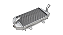 RADIADOR ESQUERDO KAWASAKI KX250 / KX250X / A PARTIR 2025 - 39061-0966 - Imagem 1