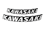 KIT EMBLEMA TANQUE COMBUSTÍVEL RETRO KAWASAKI Z900RS / Z900RS SE / Z900RS CAFÉ / Z650RS - Imagem 1
