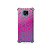 Capa (Transparente) para Moto E7 - Animal Print Pink - Imagem 1