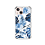 Capa para iPhone 13 Mini - Flowers in Blue - Imagem 1