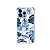Capa para iPhone 13 Pro - Flowers in Blue - Imagem 1