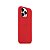 Silicone Case Vermelha para iPhone 13 Pro Max - Imagem 2