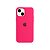 Silicone Case para iPhone 13  - Rosa Neon - Imagem 1
