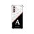 Capa para Galaxy Note - Marble Tricolor com inicial e nome personalizado - Imagem 1