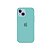 Silicone Case Verde Piscina para iPhone 14 - Imagem 1