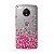 Capa para Moto G5S - Corações Rosa - Imagem 1