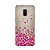 Capa para Galaxy A8 2018 - Corações Rosa - Imagem 2