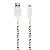 Cabo Micro USB Branco Personalizado - Tribal - Imagem 1