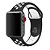 Pulseira esportiva para Apple Watch preto com branco -38/40 mm - 99Capas - Imagem 1