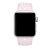 Pulseira esportiva para Apple Watch rosa claro com branco -38/40 mm - 99Capas - Imagem 2