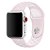 Pulseira esportiva para Apple Watch rosa claro com branco -38/40 mm - 99Capas - Imagem 1