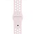 Pulseira esportiva para Apple Watch rosa claro com branco -38/40 mm - 99Capas - Imagem 3