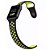 Pulseira esportiva para Apple Watch preto com amarelo  fluorescente-38/40 mm - 99Capas - Imagem 2